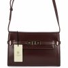 Elegancka Torebka Damska Listonoszka firmy Herisson 17R506 Czekoladowa